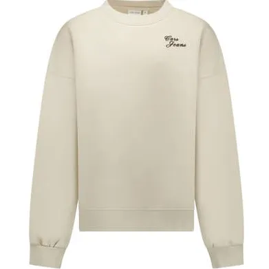 Cars sweater met logo - zand Beige Logo