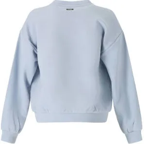 Retour Jeans oversized sweater met tekst - lichtblauw Tekst, foto 2