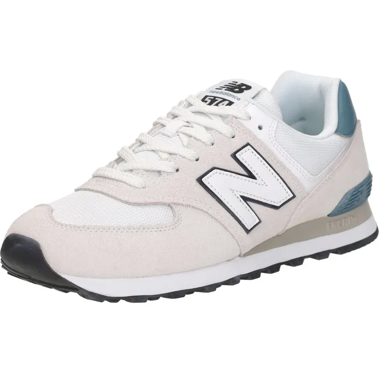 New Balance 574 lage sneakers gebroken wit, foto 3
