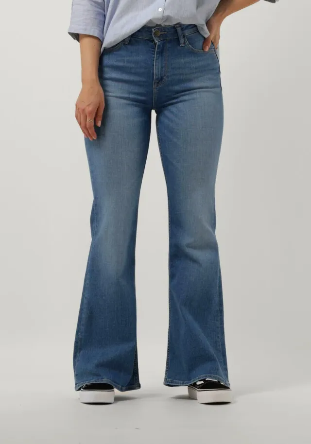 Lee Dames Jeans Breese Flare - Lichtblauw