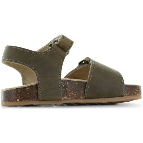 Shoesme leren sandaal kaki, foto 4
