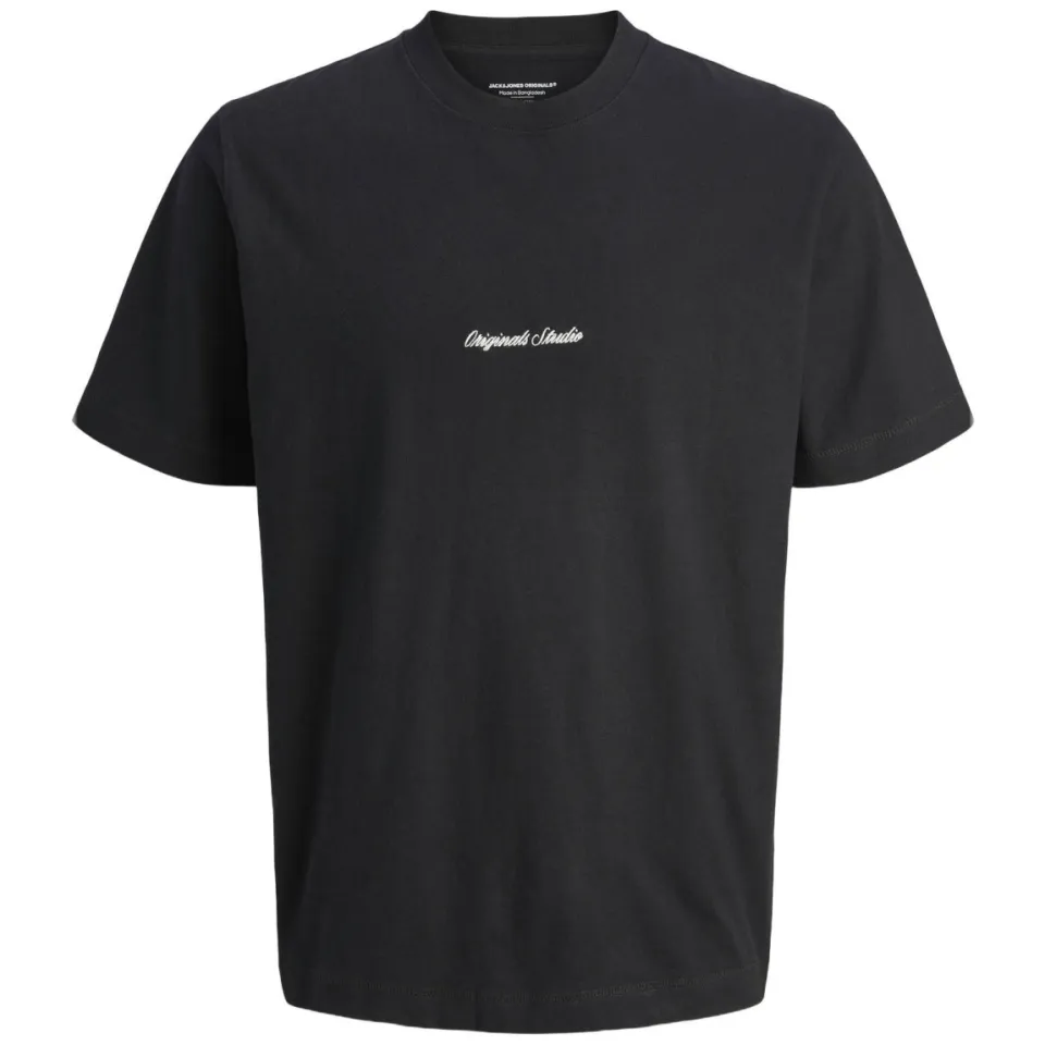 Jack & Jones Junior t-shirt zwart met tekstprint, foto 2