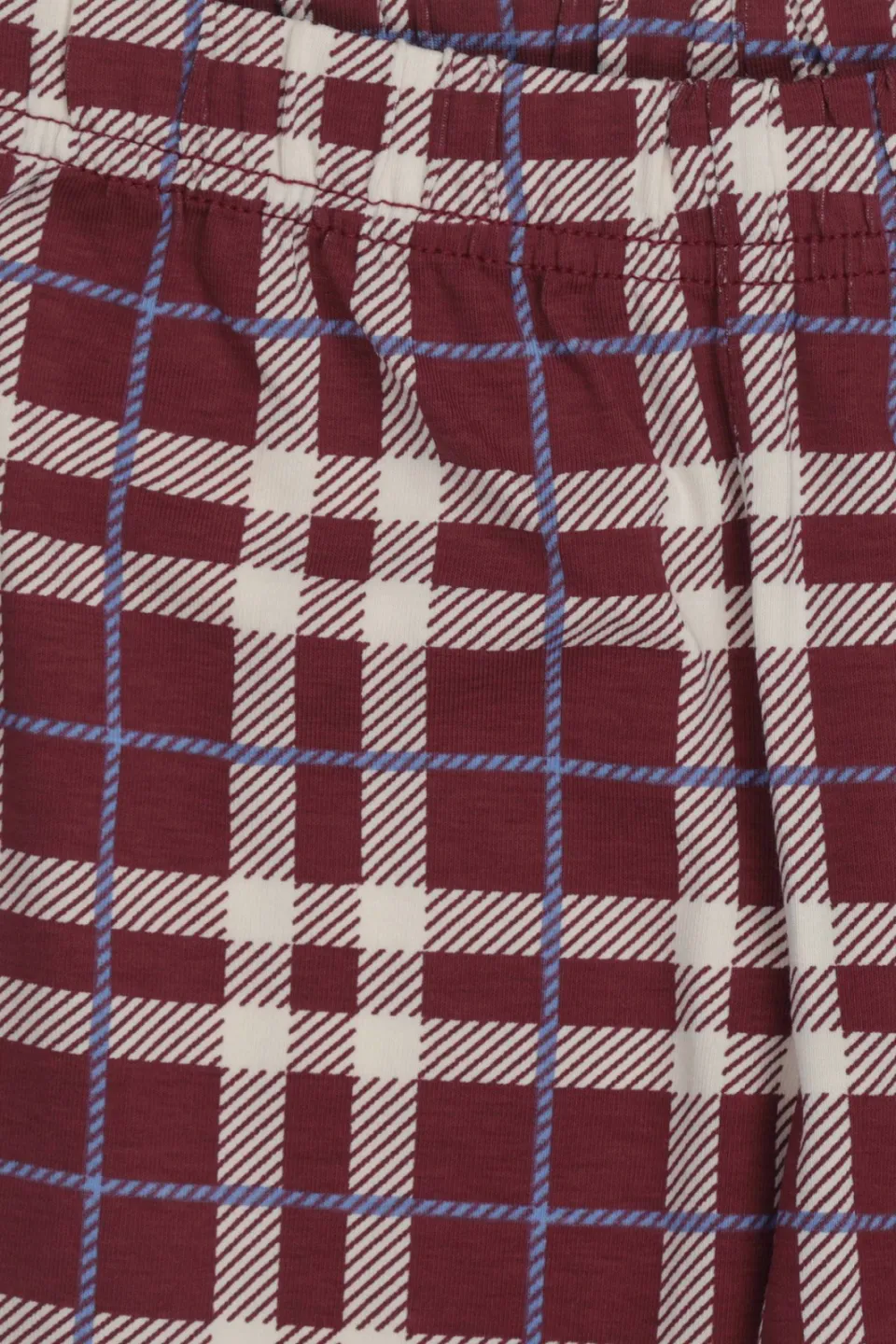 Little Label geruite pyjama donkerrood, foto 4