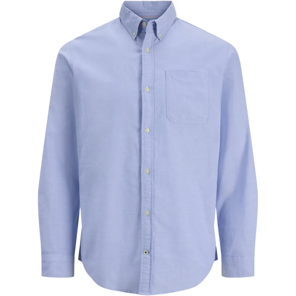 Jack & Jones ESSENTIALS casual overhemd lichtblauw cashmere blue, foto 2