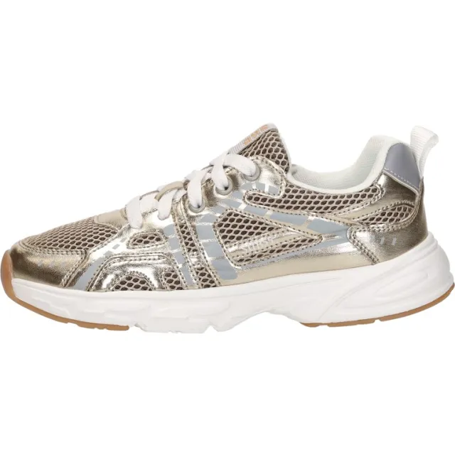 Sub55 lage sneakers goud Goudkleur