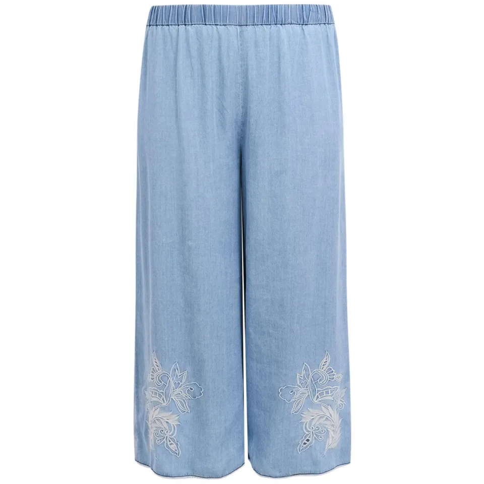 Yoek Sweet broek lichtblauw light blue denim, foto 2
