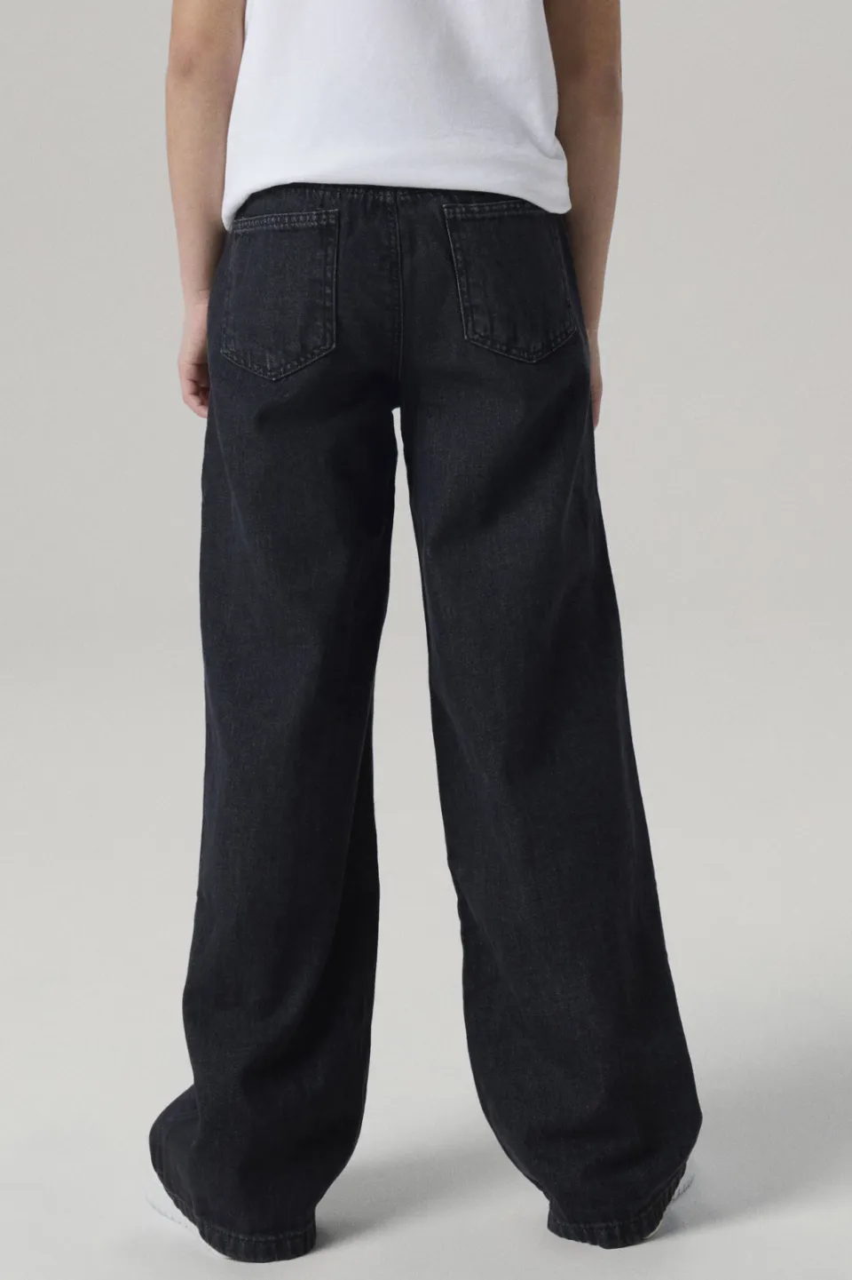 NAME IT KIDS wide leg jeans NKFROSE dark grey denim, foto 4