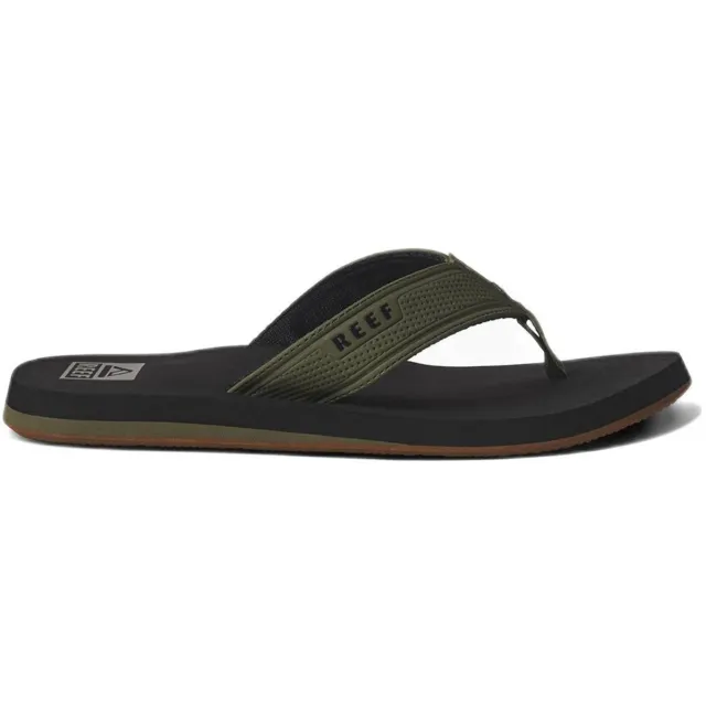 Reef teenslippers olijfgroen/zwart