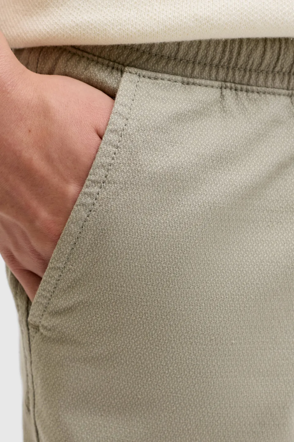 Jack & Jones Junior relaxed joggingbroek grijsgroen, foto 6