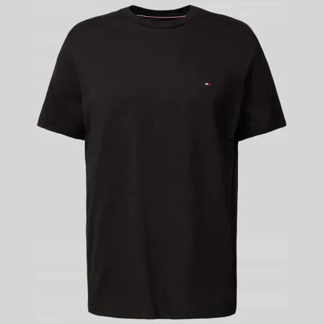Tommy Hilfiger regular fit T-shirt Essential zwart, foto 2