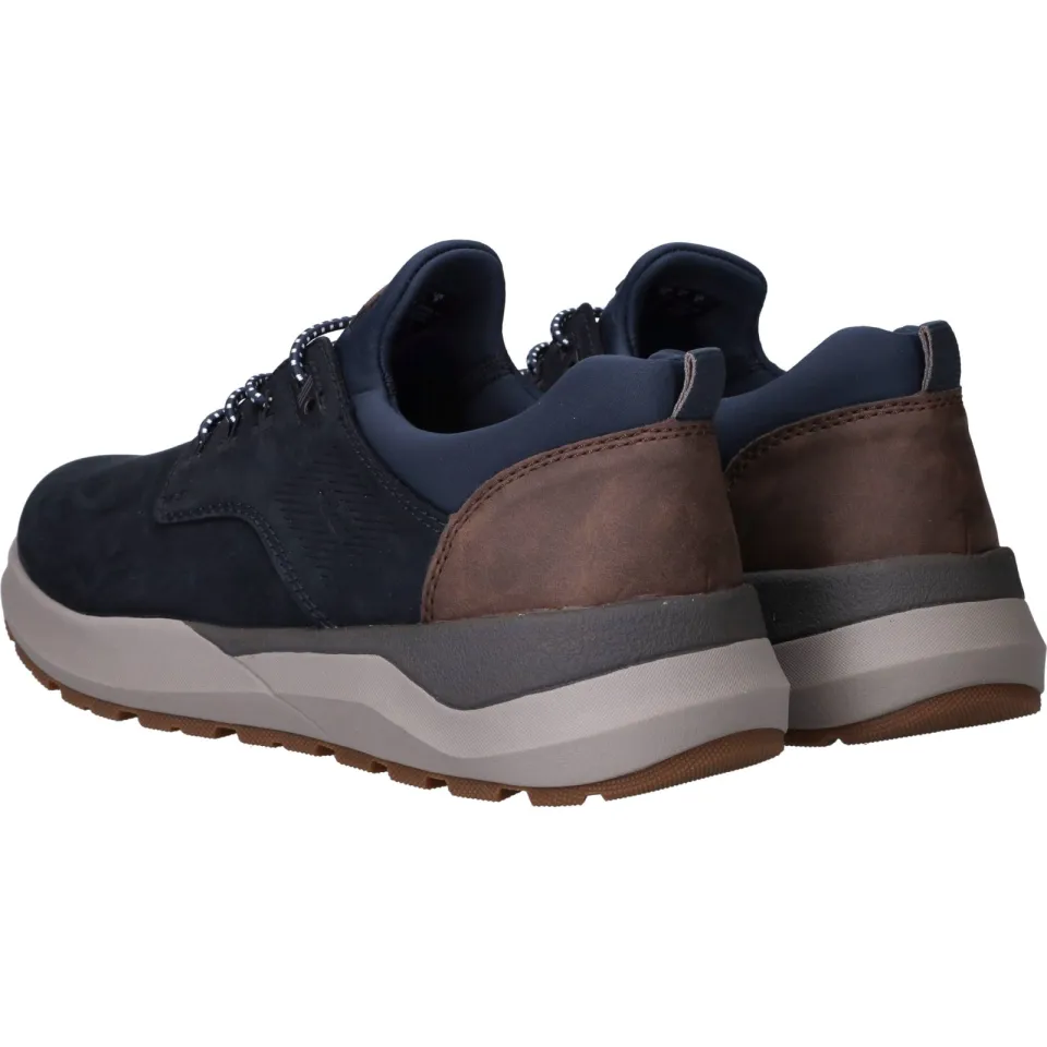 Rieker 06050 lage sneaker blauw, foto 4