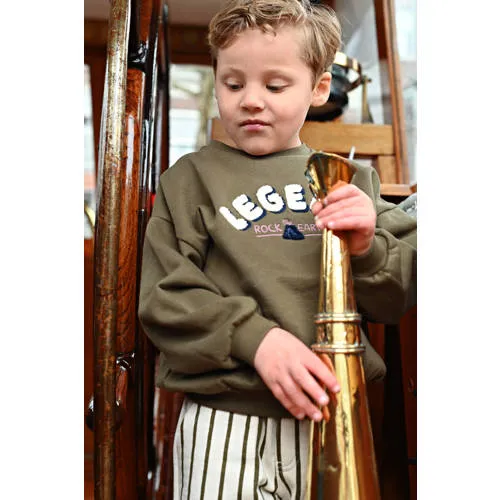 Sturdy sweater Rock the Earth - armygroen, foto 4