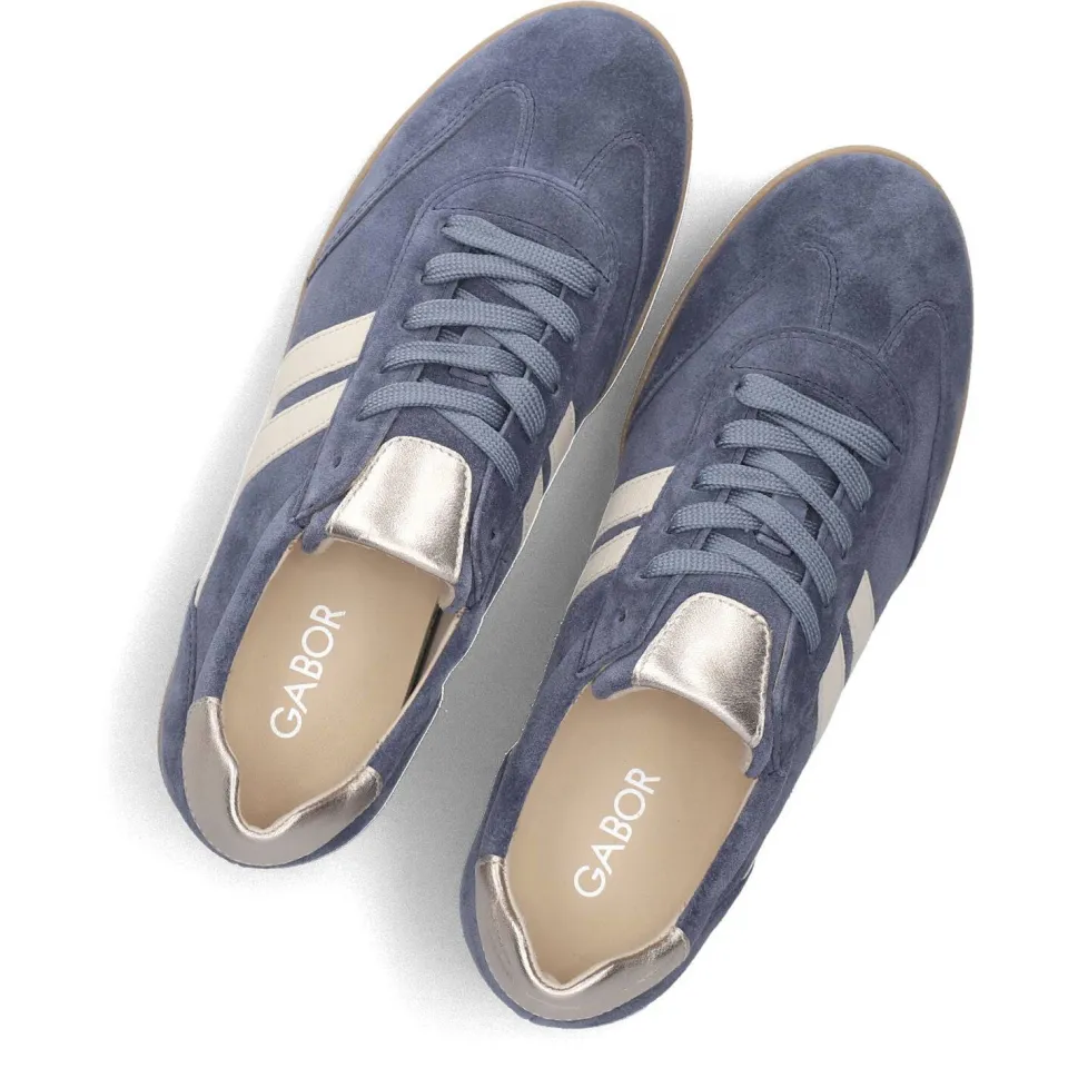 Gabor Sneakers Dames Blauw, foto 7
