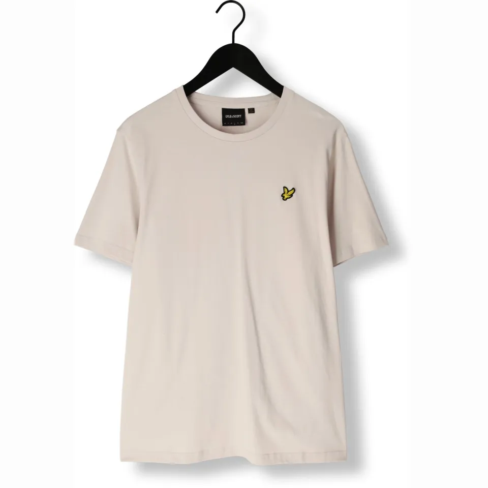 Lyle & Scott Heren Polo's & T-shirts Plain T-shirt - Beige, foto 2
