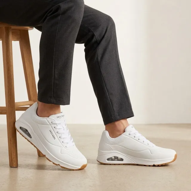 Skechers Uno Stand On Air sneakers wit, foto 6