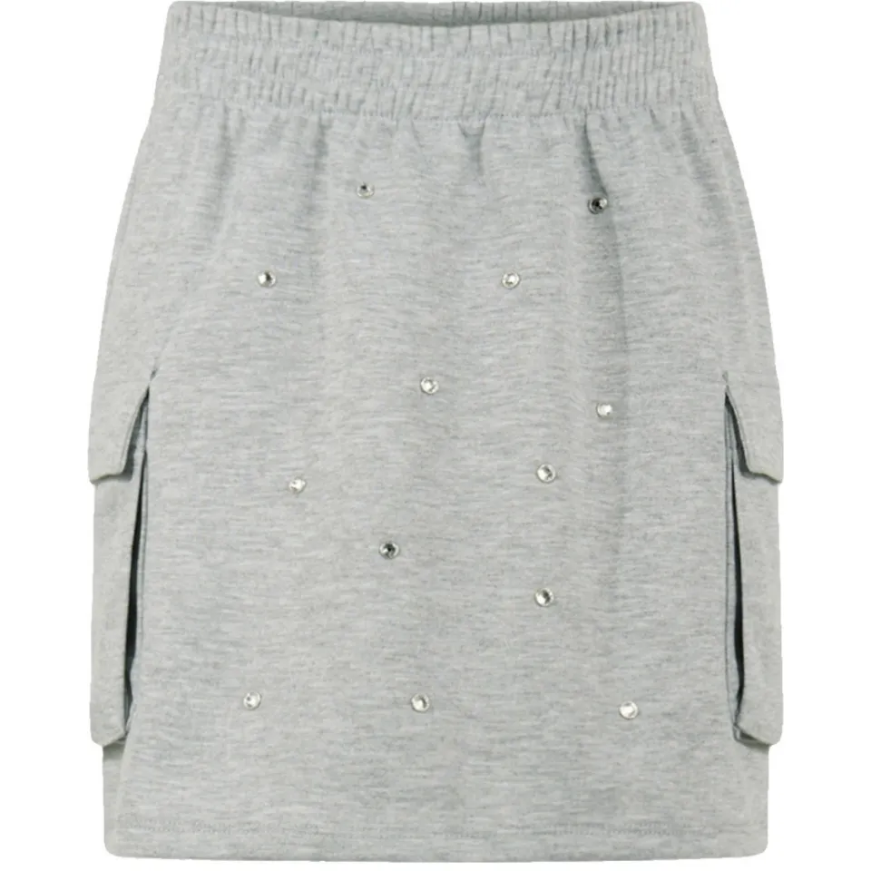 Shoeby korte cargo rok lichtgrijs, foto 2