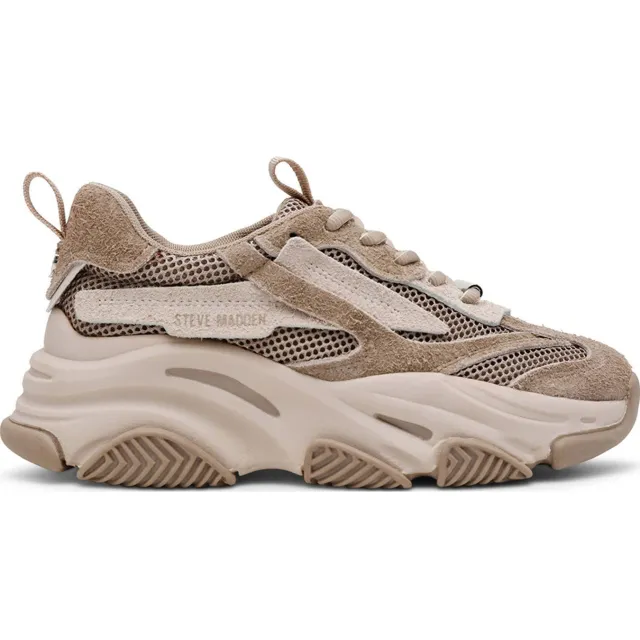 Steve Madden Possession lage sneakers taupe