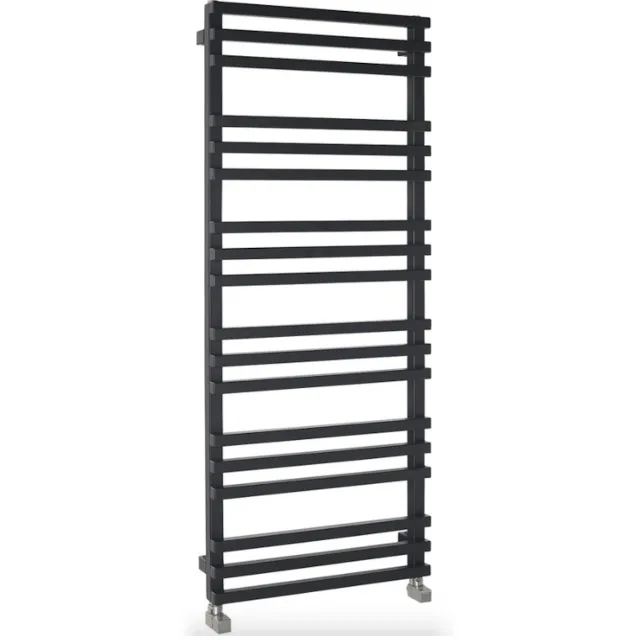 Sapho Designradiator Sapho Fantina Recht 50x121,5cm 495W Mat Zwart