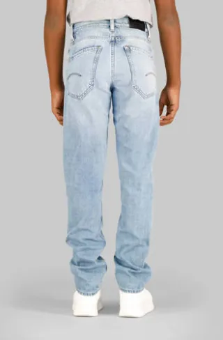 G-Star straight leg jeans light blue denim, foto 4