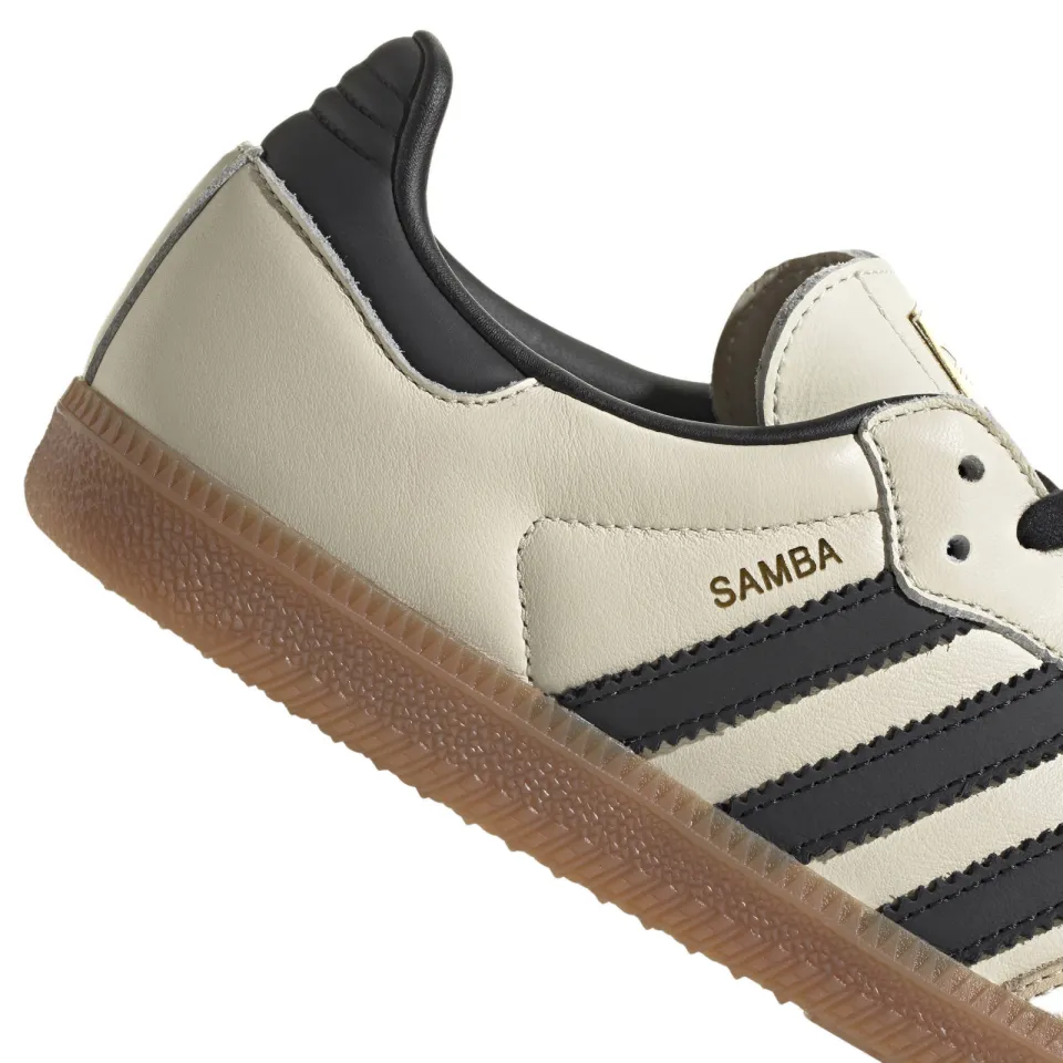 Adidas Originals Samba leren sneakers - beige/zwart, foto 6