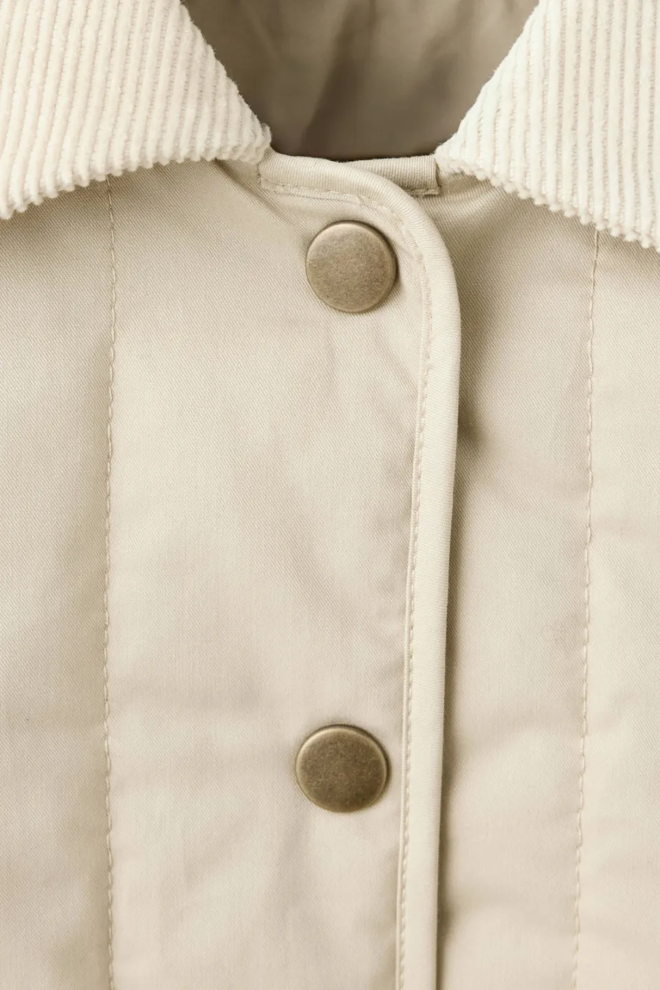 Mango Kids gewatteerde jas beige, foto 5