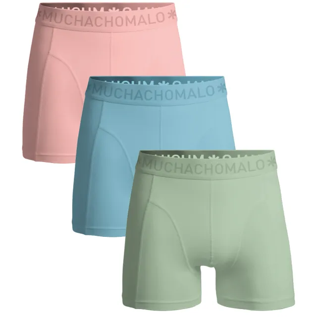 Muchachomalo Heren 3-pack Boxershorts Veelkleurig