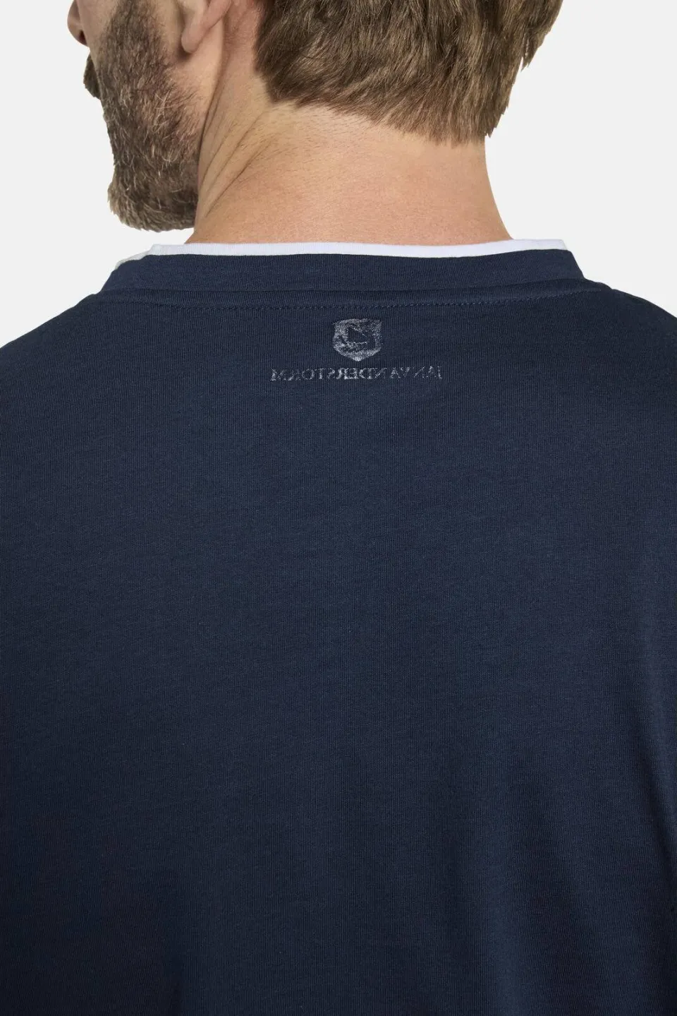 Jan Vanderstorm FLEMMING t-shirt donkerblauw, foto 5