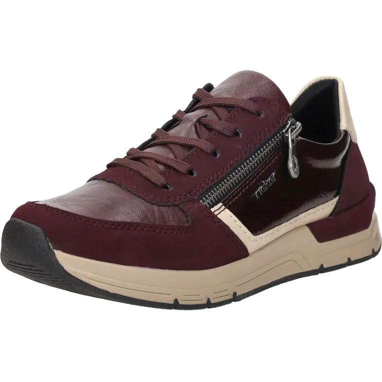 Rieker sneakers bordeaux, foto 4