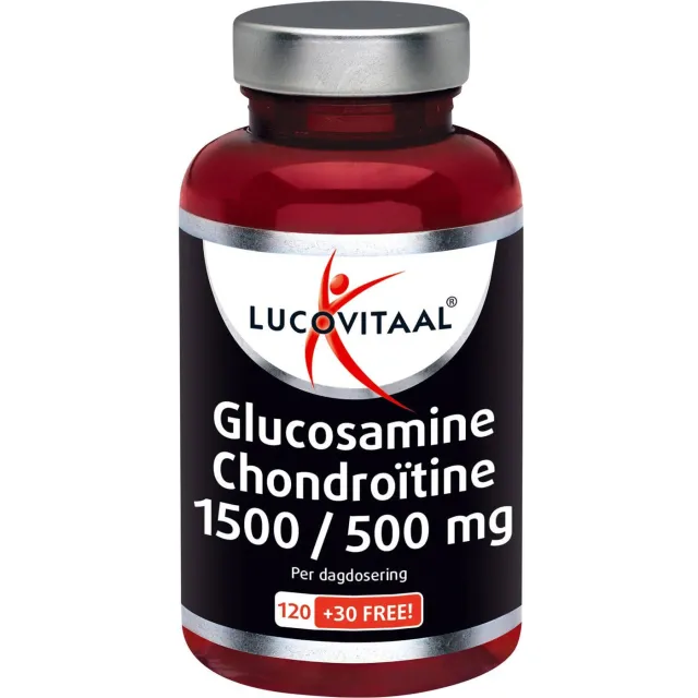Lucovitaal Glucosamine Chondroïtine 1500/500 mg - 150 tabletten