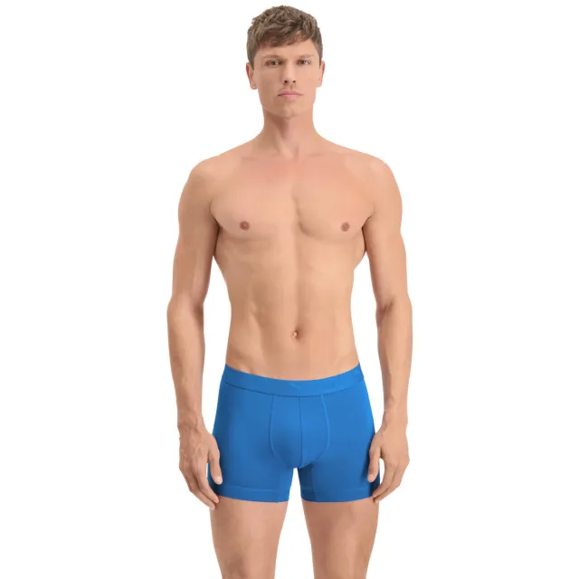 Puma sportboxer 2-pack blauw Blauw/donkerblauw