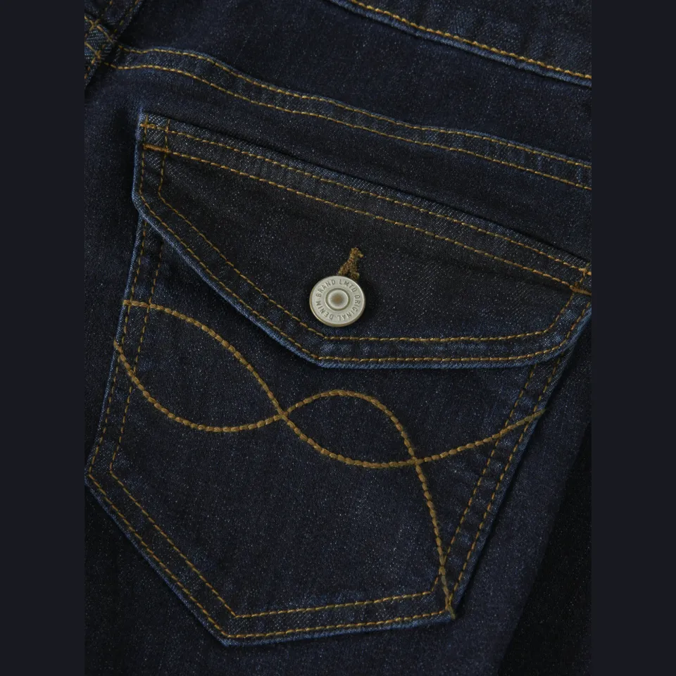 LMTD NLFBLIBLING flared jeans - donkerblauw, foto 7