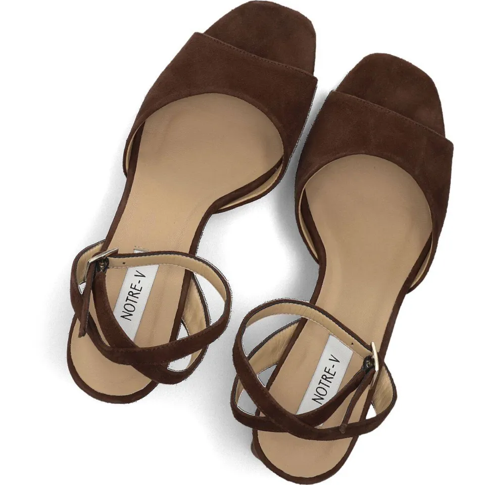 Notre-V Sandalen 22304 Bruin, foto 4