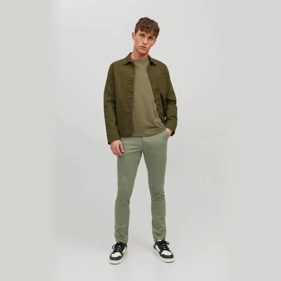Jack & Jones JPSTMARCO chinobroek deep lichen green