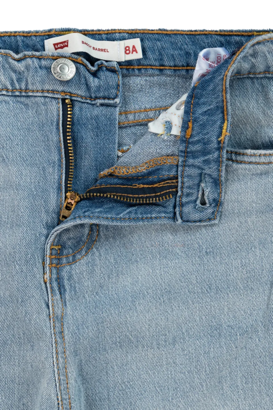 Levi's Kids Baggy Barrel Jeans light blue denim, foto 2