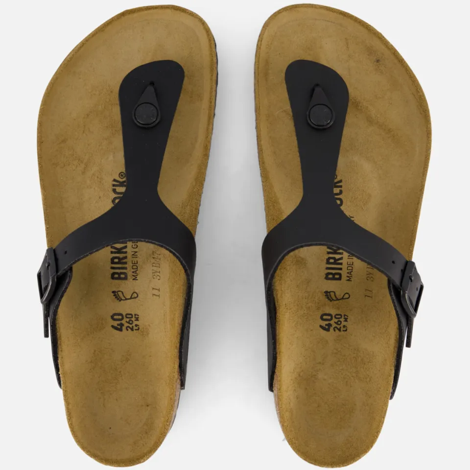 Birkenstock Gizeh teenslippers zwart, foto 3