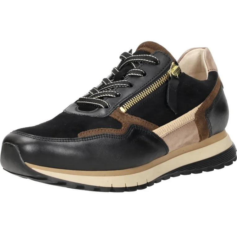 Gabor 3637867 lage sneaker zwart, foto 4