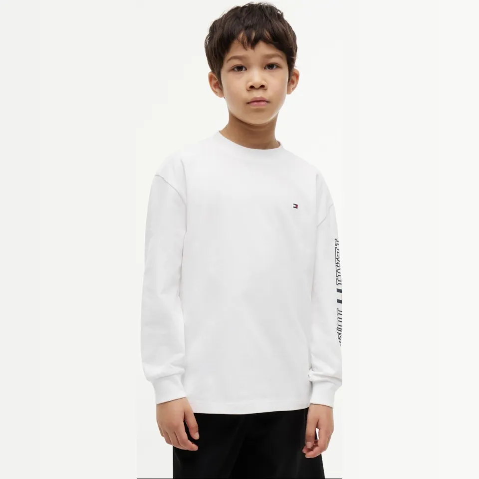Tommy Hilfiger Team Tommy longsleeve wit, foto 3