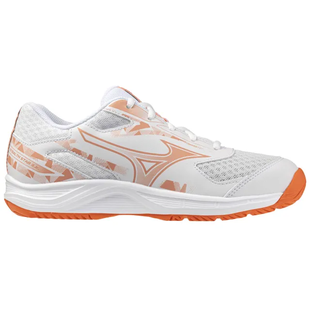 Mizuno Stealth Star sportschoenen - wit/oranje
