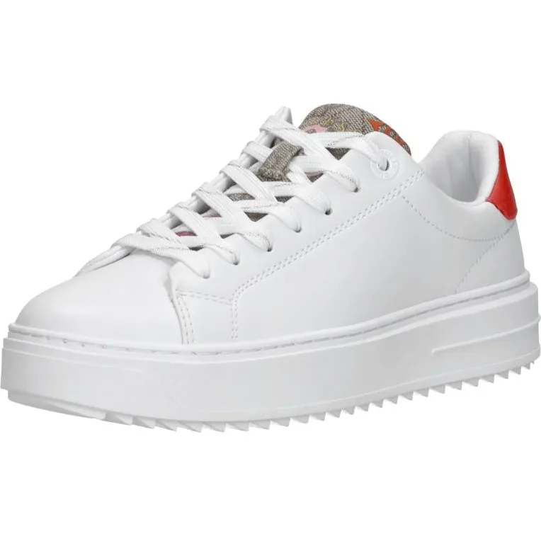 Guess Denesa 4 lage sneakers wit, foto 3