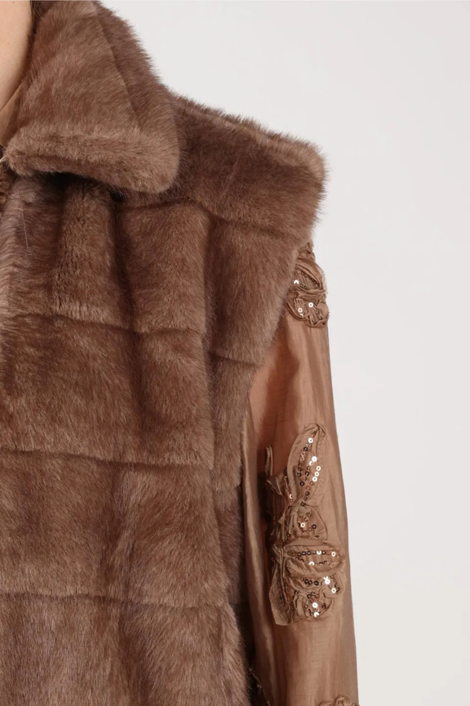 NUKUS gilet - bruin, foto 6