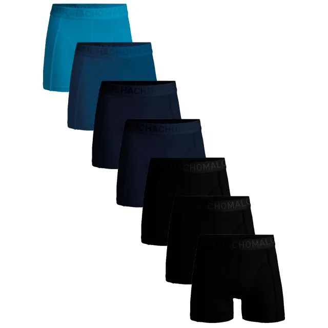Muchachomalo Heren 7-pack Boxershorts Hello Moonlight Veelkleurig