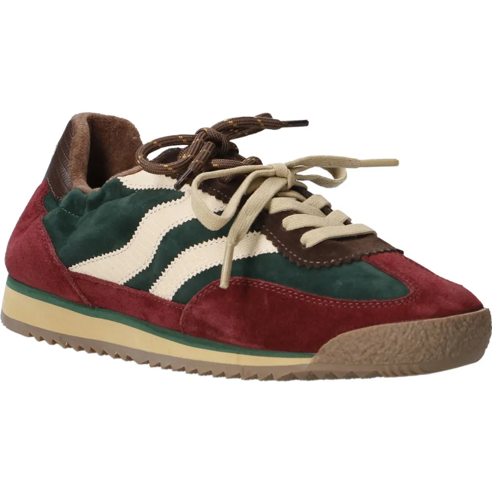 Mrp sneakers burgundy/groen, foto 5