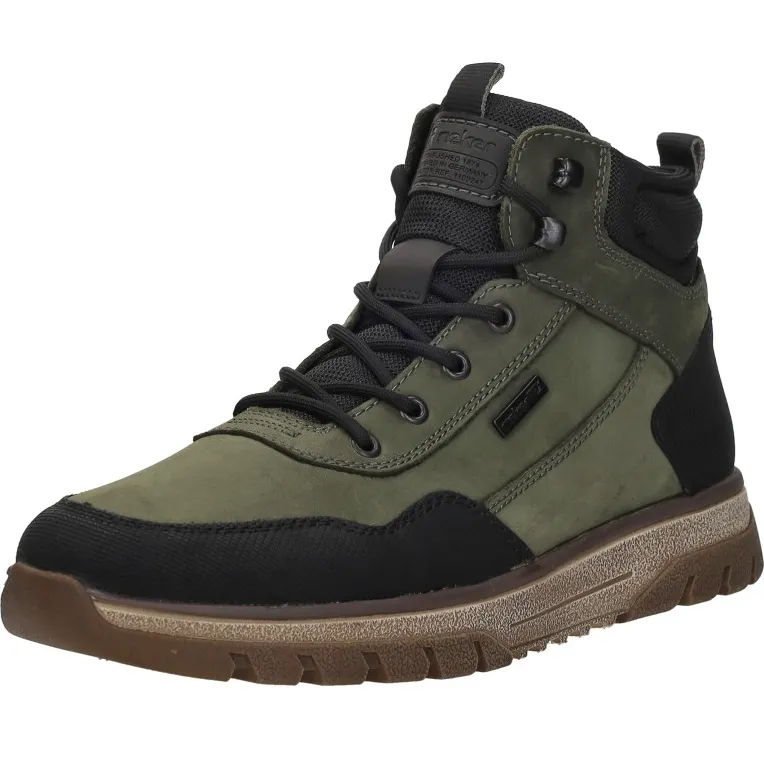 Rieker veterboots groen, foto 3