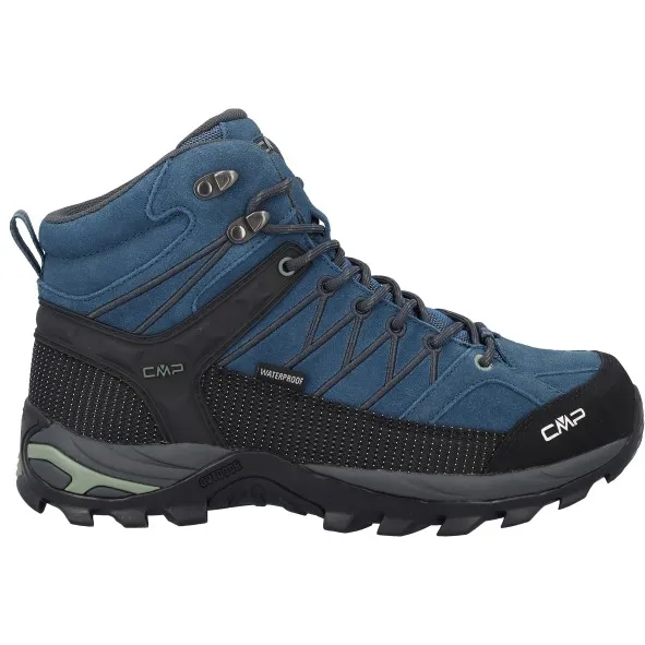 CMP Rigel Mid Trekking Shoes Waterproof - Wandelschoenen, blauw/zwart