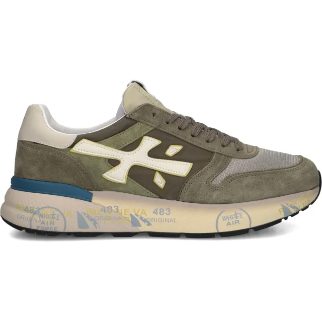 Premiata Mick sneaker groen