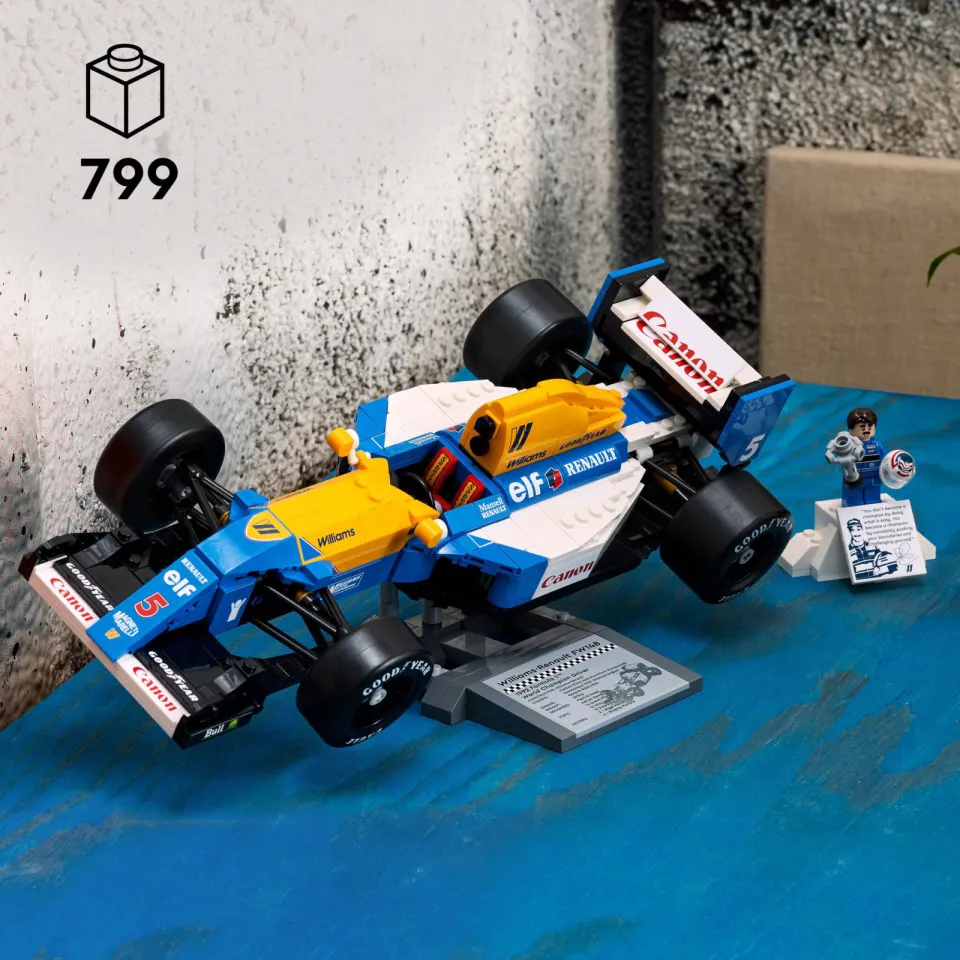 Lego Icons Williams Racing FW14B en Nigel Mansell 10353, foto 6
