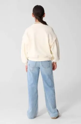 Shoeby sweater met tekst - ecru, foto 3