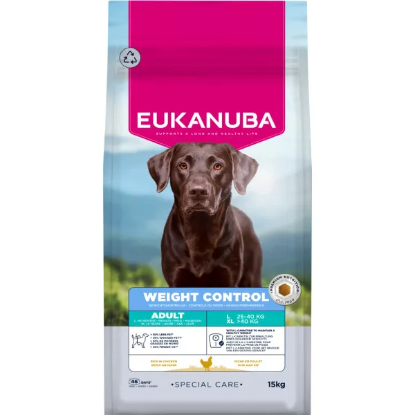 Eukanuba Special Care Adult Large Weight Control hondenvoer