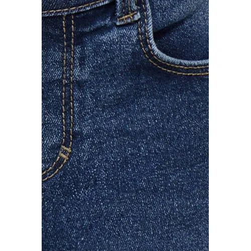 KIDS ONLY MINI KMGBLAIR regular waist wide leg jeans - donkerblauw, foto 3