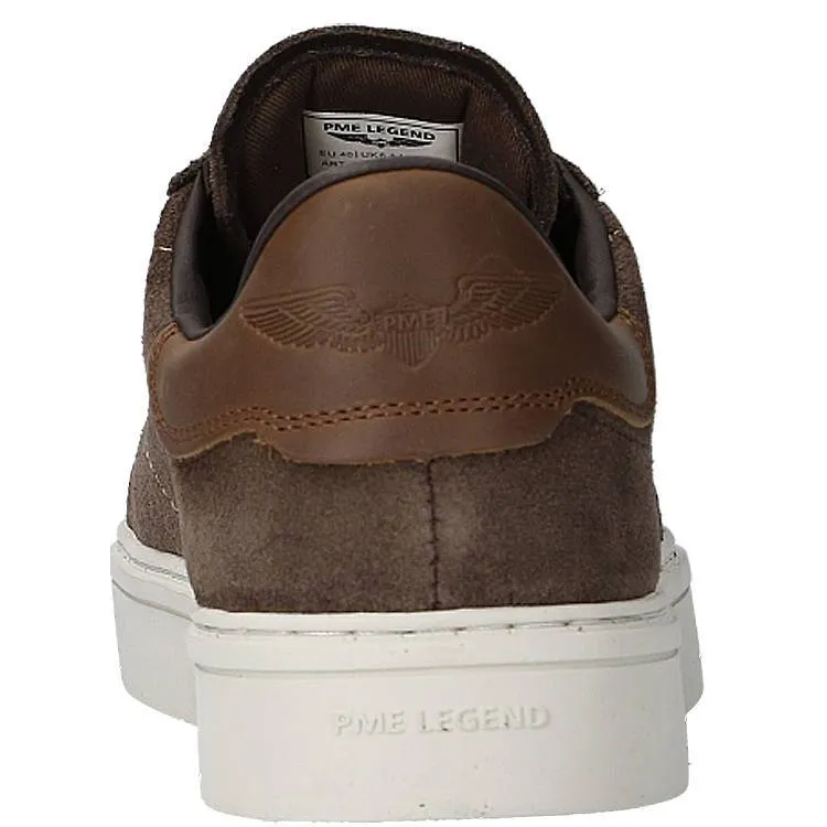 PME Legend CS-10 suède sneakers met logo - bruin, foto 7